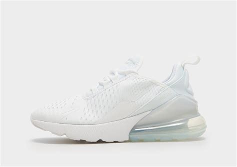 white Air Max 270 junior